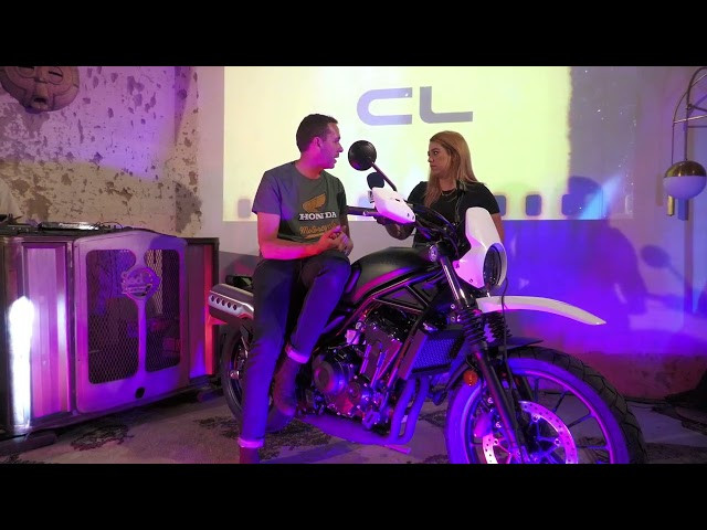 Presentación Honda CL500